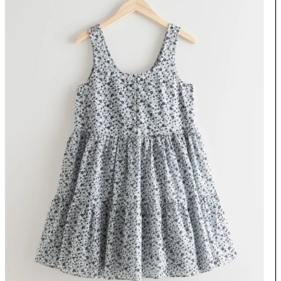 & other stories boho mini floral dress - Picture 2 of 12